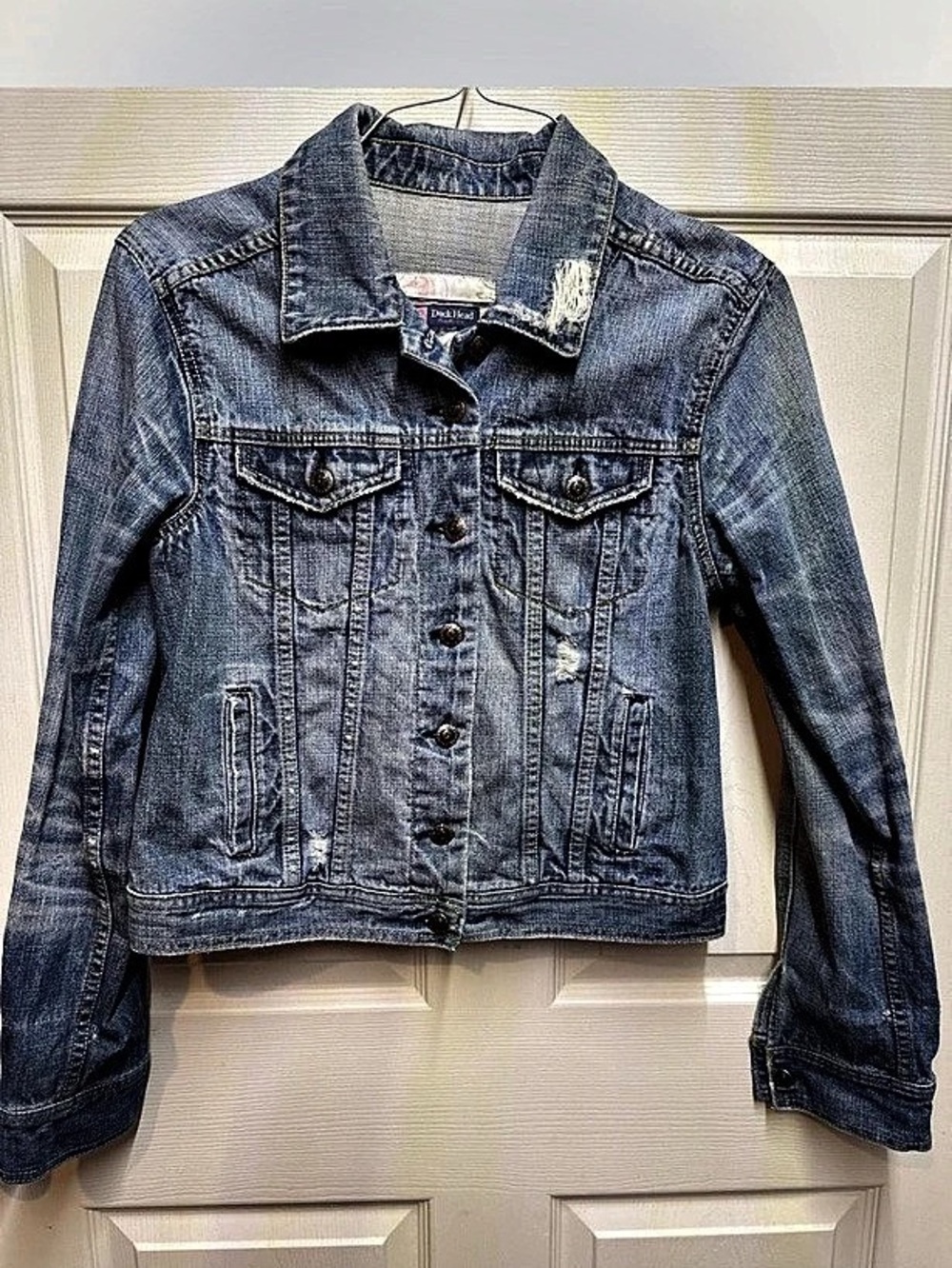 Duckhead Denim Jean Jacket in Blue